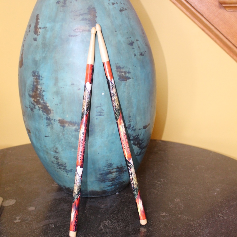 Rock and Roll Hall Of Fame + Museum, drum sticks